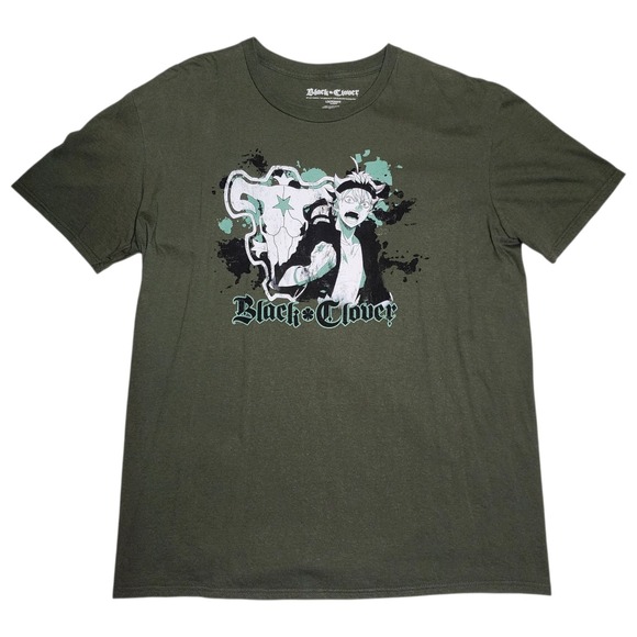 Black Clover Anime T-Shirt Shueisha TV Tokyo Unisex Lootcrate Exclusive Size XL - Picture 1 of 6